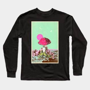 MUSHROOM CITY IV Long Sleeve T-Shirt